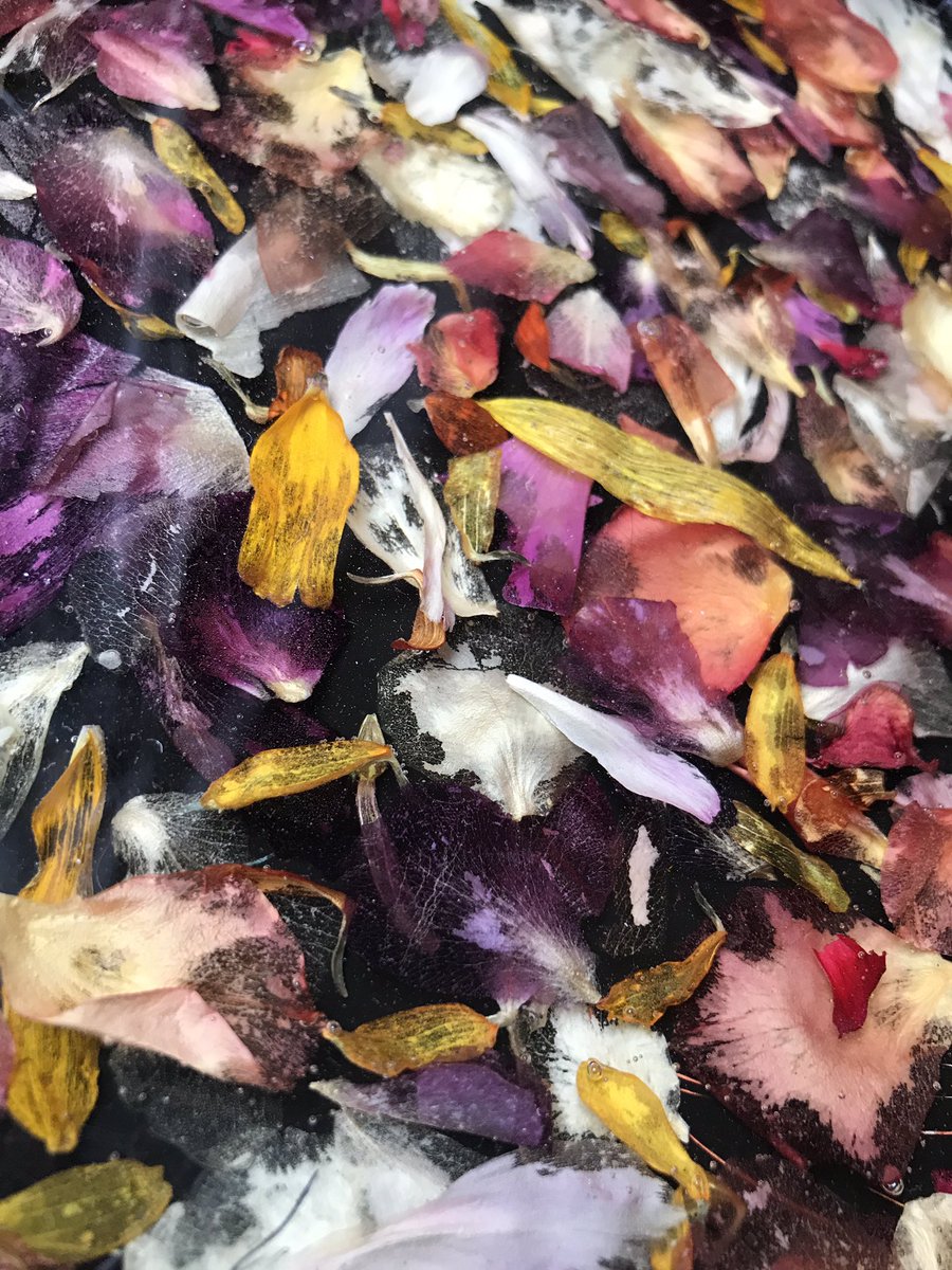 HannaLilboop's tweet image. “Field of flowers” is held close to my soul💕

This tray is just shy of 11 inches across 
(6x6x6) 
Deconstructed flowers show that beauty goes deeper than the surface🌼

DM to claim this pretty hexagon tray!