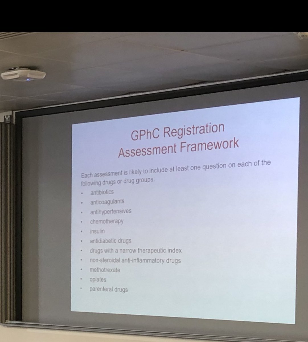 On to the final session of the day and it’s high risk drugs.