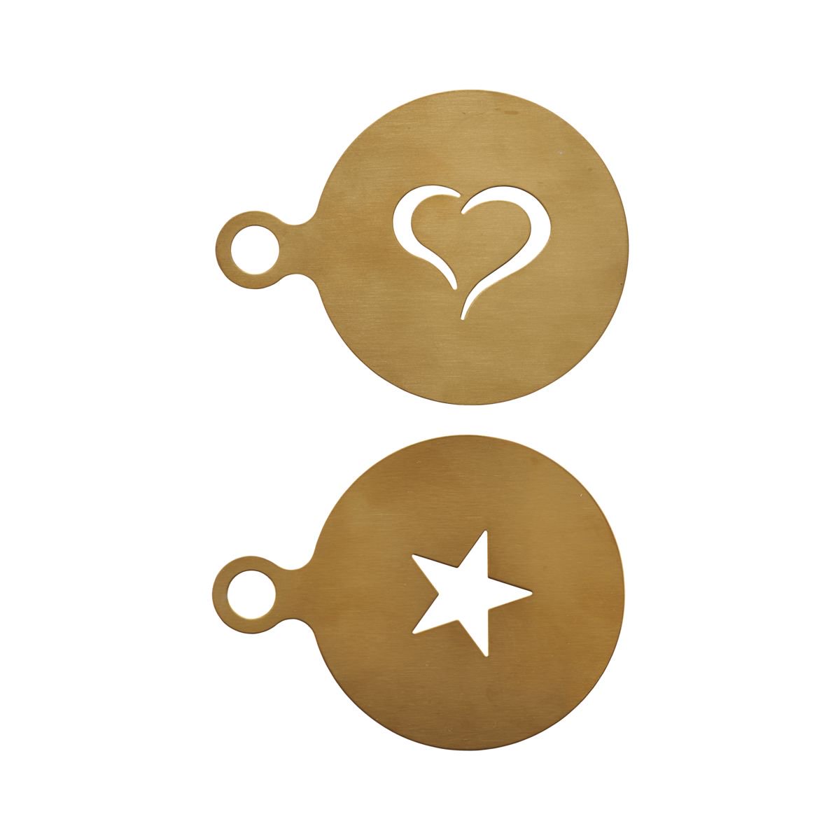 ☕️Ook zo'n mooie koffie maken?☕️ 
Dat kan, met de herbruikbare roestvrijstalen stencils! En NU voor maar €5,- (set van twee stuks)  

link: bit.ly/2NFFt21

#koffieleut #cadeautje #koffiestencils #koopje #sale #nogmeerkoffieproducten #nicolasvahé #opruiming
