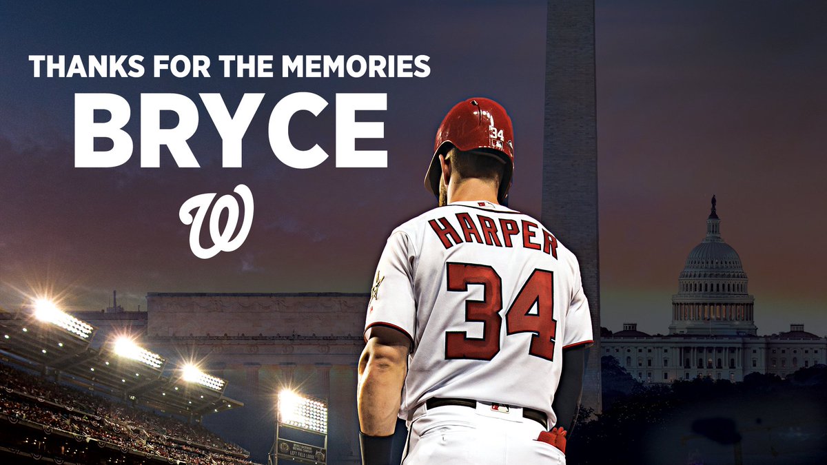 Nationals's tweet photo. Thank you, Bryce. https://t.co/2dL352Xsd6