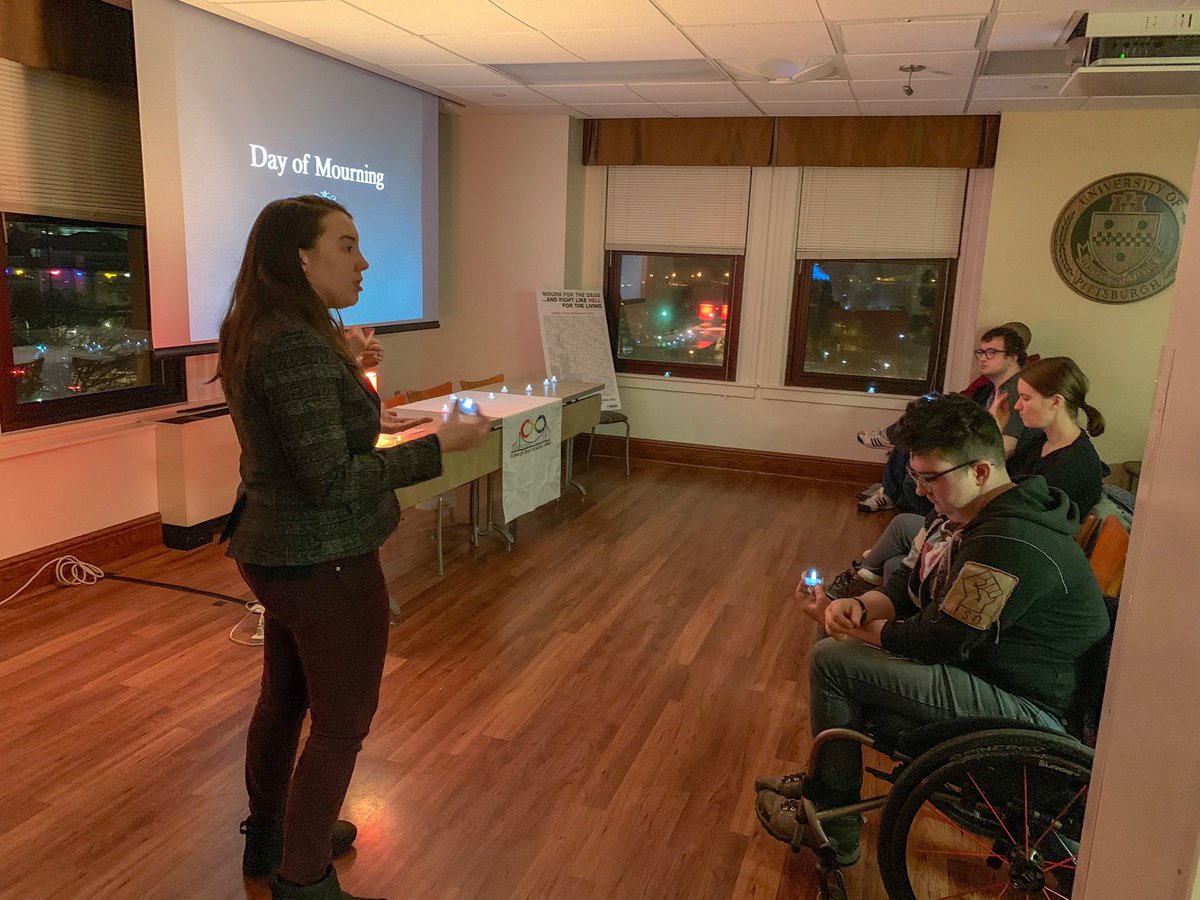 jessicalbenham's tweet image. Thank you to everyone who came out to our Disability Day of Mourning Vigil. Last night, we mourned our dead. Today, the fight for justice continues. #DDOM2019 #DisabilityDayOfMourning