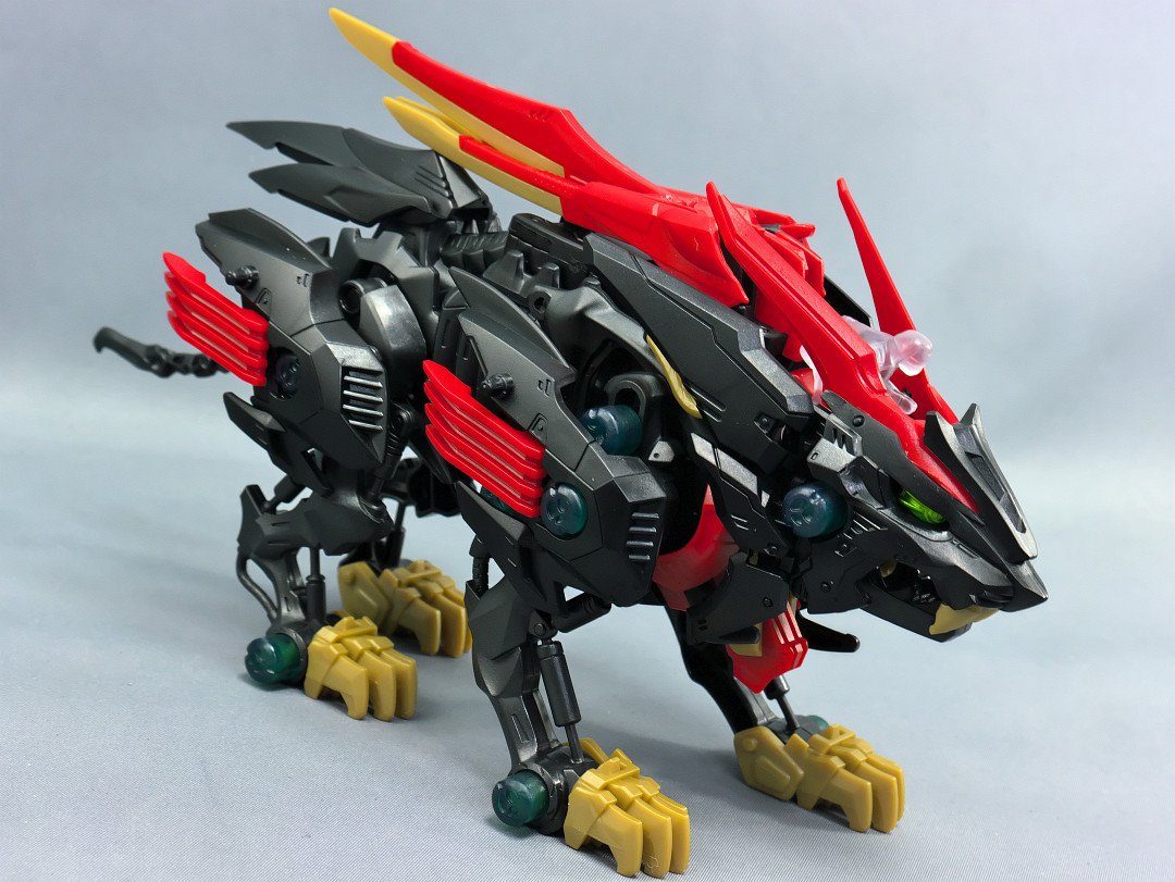 ゾイドワイルド ZW01 ワイルドライガー 紅蓮仕様 塗装済 完成品 www