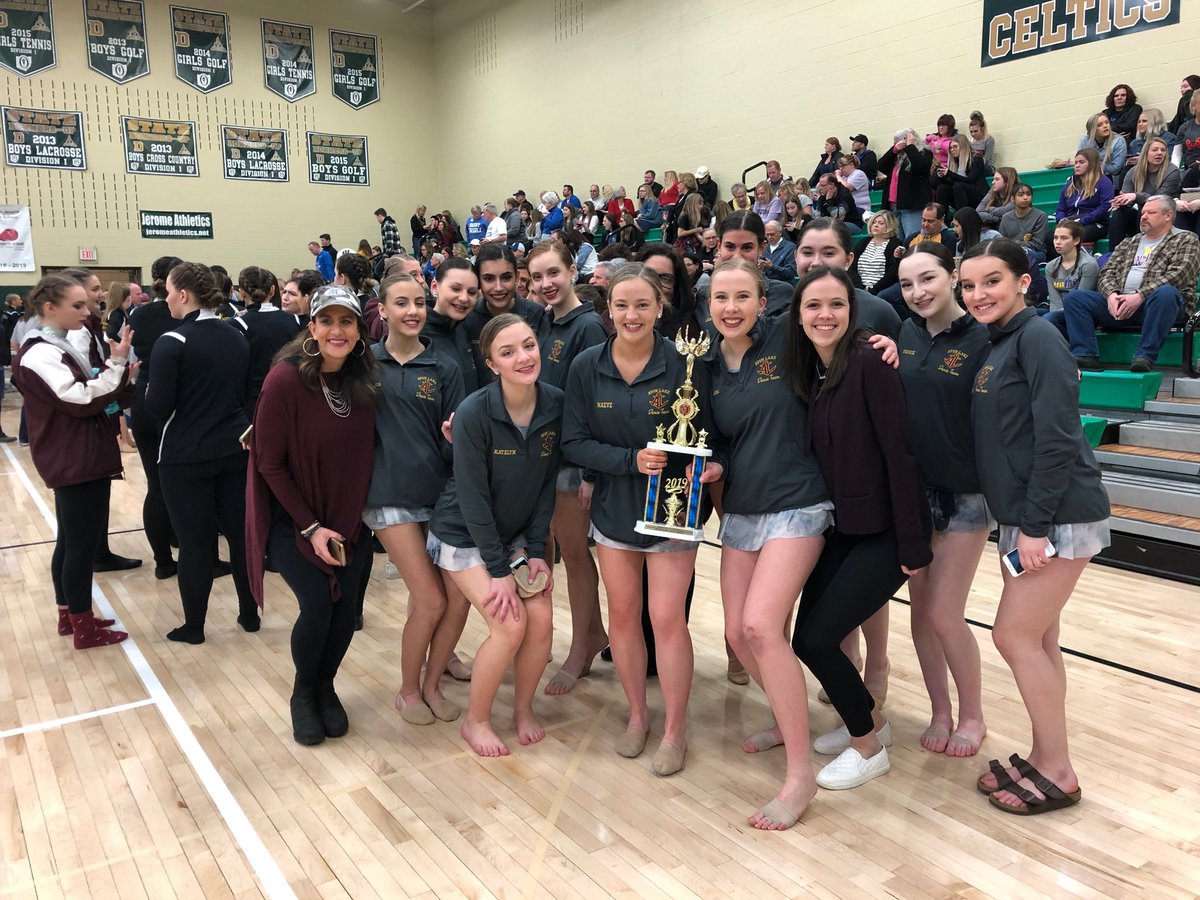 AvonLakeSports's tweet photo. ⁦@AvonLakeHS⁩ ⁦@AvonLakeSchools⁩ Congratulations to the Avon Lake Dance Team on their 6th place finish out of 17 teams at the state championships. Great job ladies. https://t.co/4seQyXGIeu