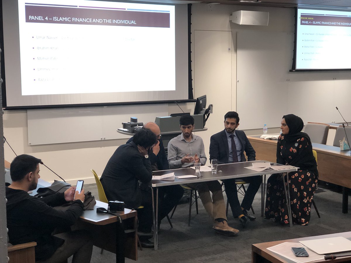 .<a href="/UmarN91/">Umar Nasser</a> from <a href="/RRanswers/">Rational Religion</a> moderating today’s <a href="/IFethicsSociety/">IFES</a> panel on Islamic Finance + the Individual. He starts with a reminder that capitalism encourages extreme inequality which concentrates power amongst the rich. The solution resides in wealth taxes + zero interest models.
