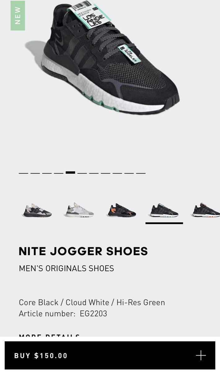 adidas nite jogger los angeles