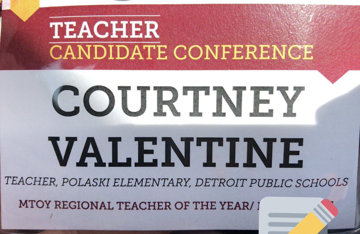 MrsCMValentine's tweet photo. Amazing day spent with passionate and motivated aspiring educators! Although I was excited about the number of teacher candidates in attendance, I was disheartened to be the only African-American in the room. #DiversityEquityAccess #ProudMIeducator #DPSCSProud https://t.co/A7wCTH6XQw