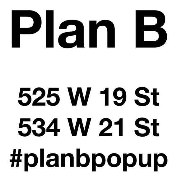 FiumanoClase's tweet image. #FiumanoClase are proud to be part of Plan B; exhibiting a selection of works by #Samburford at 534 W 21 St.

Plan B
525 W 19 St + 534 W 21 St
Opening Wednesday, March 6, 9AM – 5PM
Thursday – Saturday, March 7-9, 10AM – 6PM
#planbpopup #nyc #chelsea# artnews