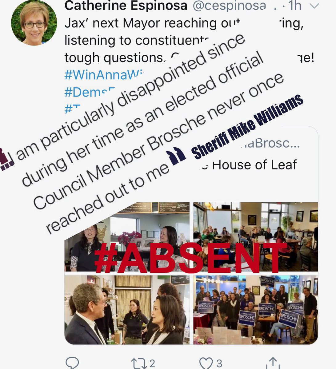 SandyM1220's tweet image. #NotOnce! #FireAnnaBrosche