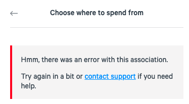 Indemnity83's tweet photo. @simple you guys really need to fix this ... errors when trying to spend from an expense or goal account that is funded with available balance should return a useful error message, this having to call you every time to find out why is BS https://t.co/zYVwwJ8MyV