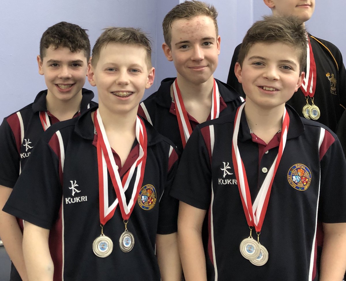 Well done to the Junior Swim team who took part in the USSA Grammar Schools’ Gala this morning.
Congrats to the Junior Boys’ Relay team of Matthew Allen, Luke Calwell, Andrew Cleland &amp; Cal Young-McClinton who won silver medals in the Medley &amp; Freestyle Relays🥈🥈,