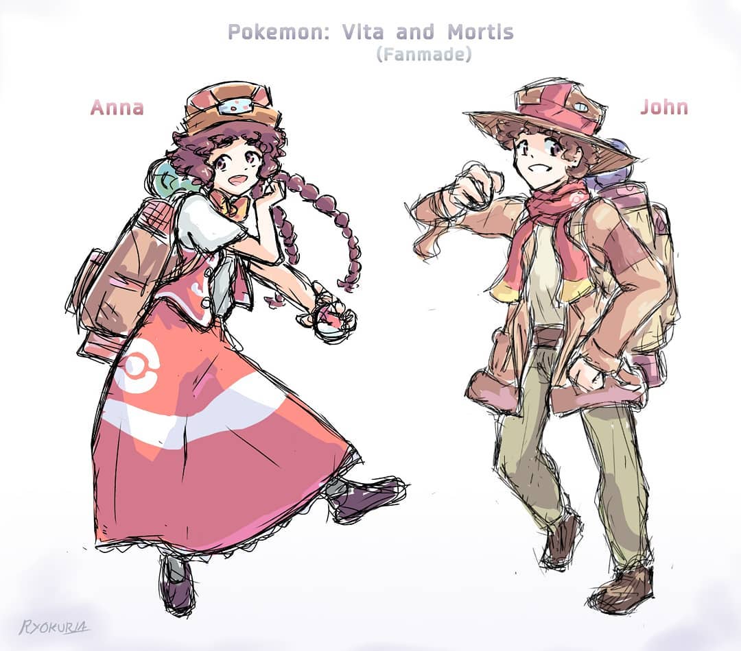 Ryo Pokemon Vita Mortis Anna Y John Hermanos Que Vivian En Una Pobre Y Pequena Granja En Los Suburbios De Una Ciudad Emprendieron Un Viaje Con El Deseo De Mejorar
