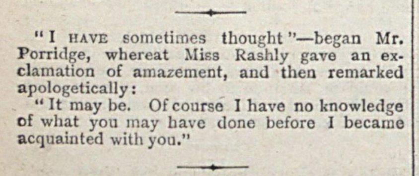 Yet another blistering Victorian burn!- Answers magazine (1889)