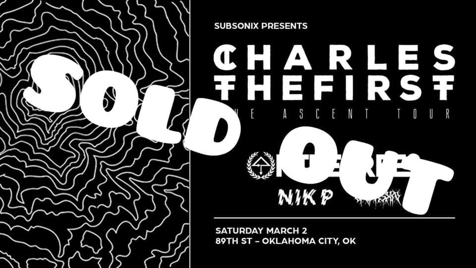 indig0g0ddess's tweet image. who’s attending this SOLD OUT show tonight!? #charlesthefirst is going to kill it!!!