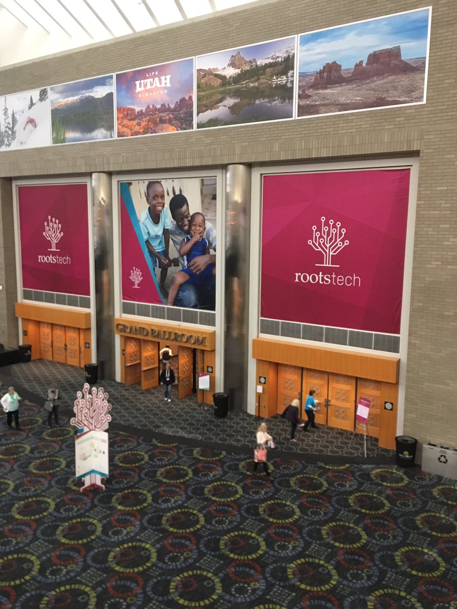 MTbeekeeper's tweet image. I am honored &amp;amp; excited to be presenting “Digital Legacy Management for Genealogists” this morning in Ballroom B: a large and prominent space at this year’s #rootstech2019 conference! #wow #excited #bringonthegenealogists