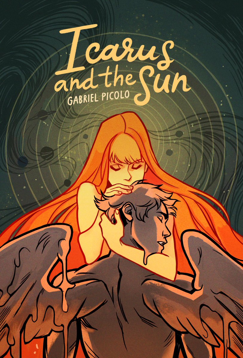_gabrielpicolo's tweet photo. Happy to announce the cover for Icarus and the Sun! 🔥🕯

The indiegogo campaign is gonna launch next Tuesday on March 5th at 7pm GMT / 11am PT! https://t.co/d0SwLlf0oH