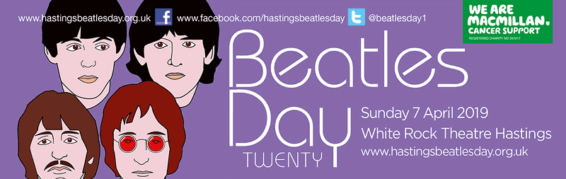 BeatlesDay1's tweet photo. Hastings Beatles Day - 
Please start sharing Here, There And Everywhere (pun intended!) https://t.co/fVDyVCBWBN