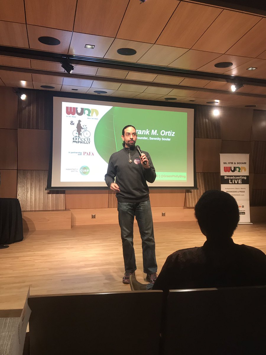 “If we stop using fossil fuels right now, we know that Co2 levels would rise, right now.” ~Frank Ortiz #ecoWURD <a href="/onwurd/">WURD Radio</a> <a href="/greenphillyblog/">greenphillyblog</a> #PhillyIsGreen