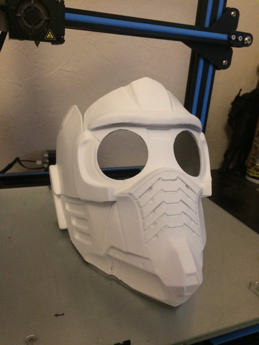 MLK_WOLFIE's tweet photo. My little boys #starlord build looking awesome #guardiansofthegalaxy #cosplay #cosplayer #comicon2018 #costume #3dprinting #starlord #starlordcosplay #cr10 #3dprint @thingiverse #stlfiles https://t.co/77z9ydoDTK… https://t.co/krON6UeLKt