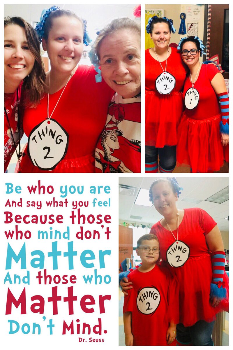 BettyyyB's tweet photo. Happy Birthday Dr. Seuss! @svanbrimmer @lizzybean124 #vbevibe #firstgradetribe #firstgradelife https://t.co/RhaEYNu2vL
