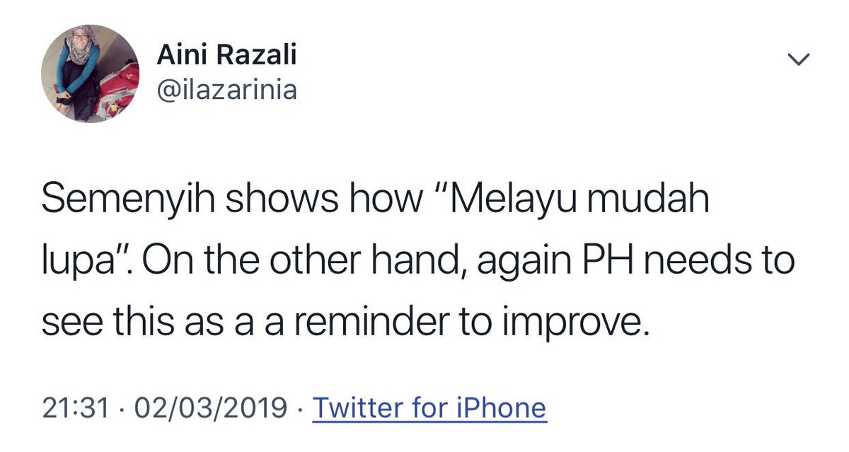 syahir's tweet photo. Yes. Terus salahkan Melayu. Shun all Melayus. Kutuk Melayu mudah lupa. Taktik yang terbukti akan membawa kemenangan kepada Pakatan Harapan. 👍🏻👍🏻👍🏻 https://t.co/owv5HRmFPc