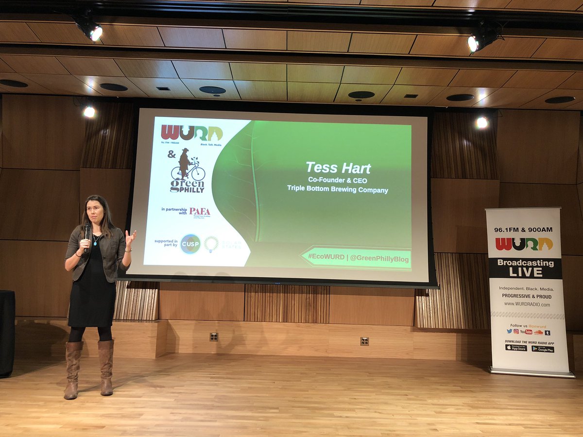 Talkin bout the righteous future green economy with a room full of environmentalists, local hirers, and Philadelphians at <a href="/PAFAcademy/">PAFA - Pennsylvania Academy of the Fine Arts</a>! #EcoWURD