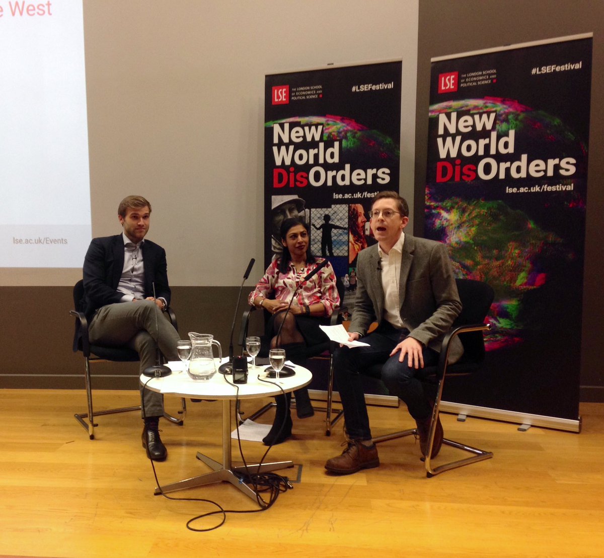 LSEpublicevents's tweet photo. In an apparently ever-less-religious West, how has Christian identity, however indirectly, been used as a focal point for populist discontent? Our panel discuss @cremer_tobias @Zubhaque @LSEChaplain #LSEFestival #NewWorldDisorders https://t.co/XByCoSZ4ov