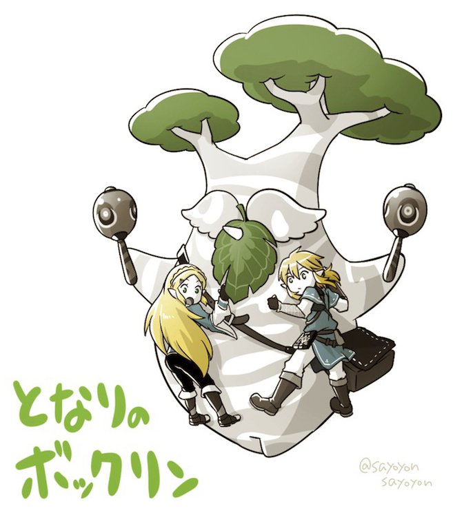 さよよん コログ族とのたわむれ詰め コログちゃんたち可愛い ブレスオブザワイルド