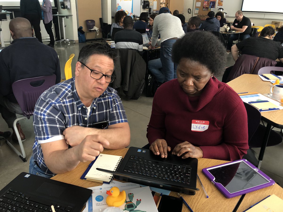 njeuganya's tweet photo. Bravo @LindaLove62 @HTZfan @ChristelleNayaa @CSViamonde @CSViamondeEAV @daviesjcmd @mylene_brassard d’avoir initié cet événement de perfectionnement professionnel en lien avec la programmation #codercreereduquer #brampton #codecan @LightHouseLabs https://t.co/bYsZF2Dfpo