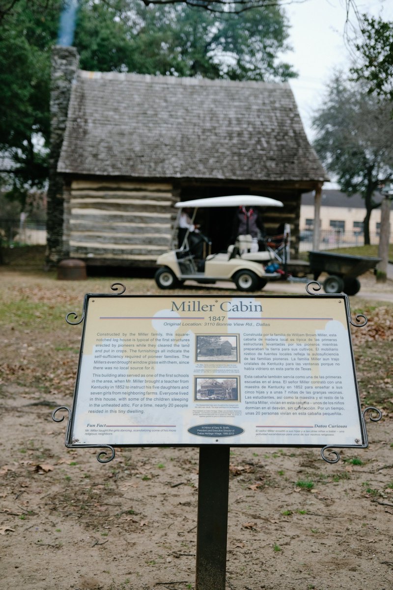 DallasTRHT's tweet photo. Explore the stories of the enslaved African Americans at Millermore, now located at @dhvillage today until 4pm for the @slavedwelling project. #DallasTRHT #NarrativeChange #SlaveDwellingProject https://t.co/pLy3evBfxV