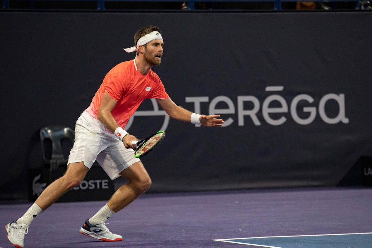 TeregaOpen's tweet photo. Le slovaque Norbert Gombos rejoint Alexander Bublik en finale suite à l'abandon de Steve Darcis diminué par sa blessure 6/4 2/0 ab. #TOPP19 #terega #tennis #villedepau #openpau #ATP @tennis_64 @LnaTennis @FFTennis @ATP_Tour @Ville_Pau @ATPChallenger https://t.co/tNp0FRkNkb