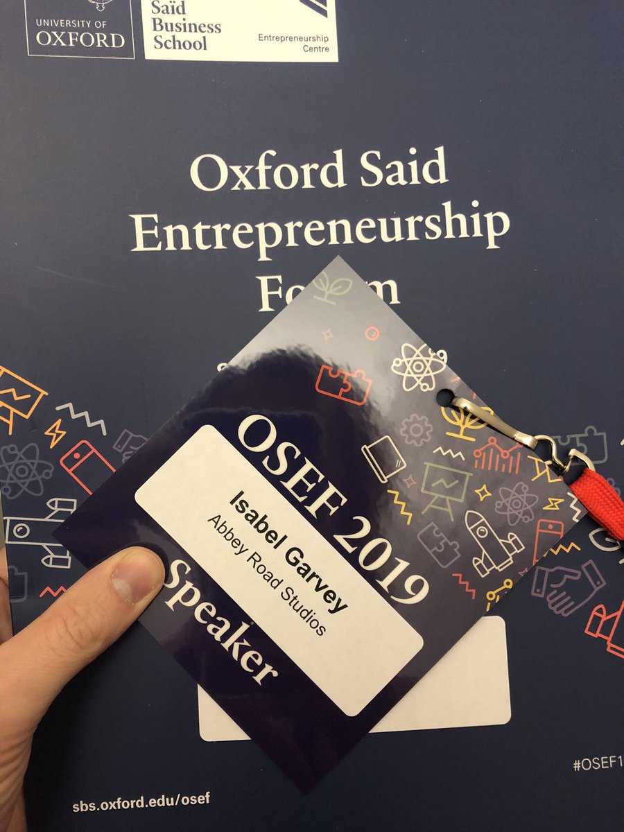 isabel_garvey's tweet photo. Really enjoyed the discussion on my panel about creativity and technology at the #OSEF2019 today.  Now proudly watching @AbbeyRoadRed’s @LifeScoreMusic rocking the final keynote of the event  #inspiring #entrepreneurs #roadlesstraveled https://t.co/XeWnbonTf6