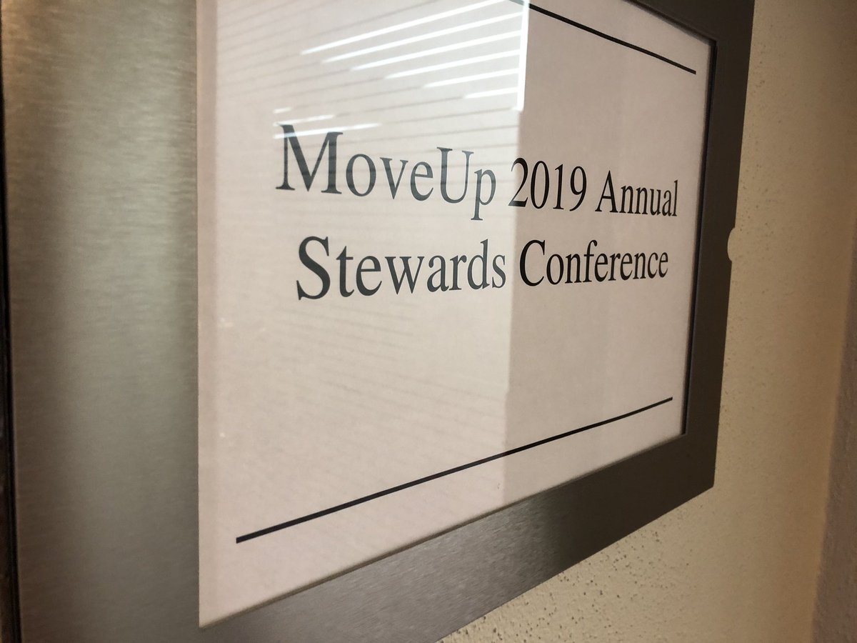 MoveUPTogether's tweet image. Happy Saturday morning! Our job stewards are getting set for another big day of learning of the 2019 Job Steward Seminar!