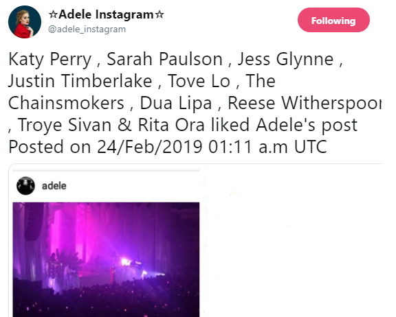 adeleiran's tweet image. Adele's last 2 posts were posted at 01:11 

what's happening ? 👀