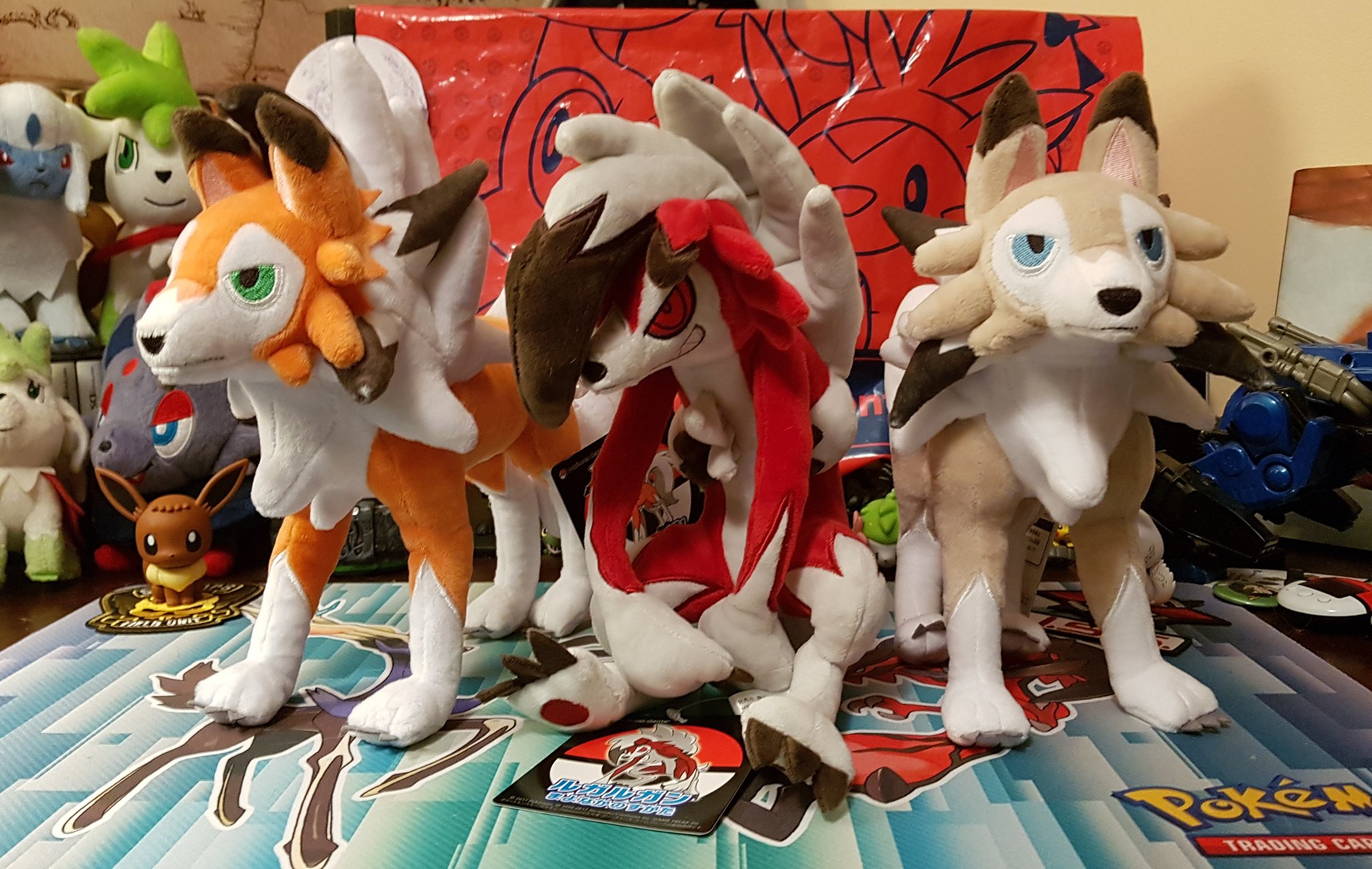 Pokemon Lycanroc Plush [Dusk Form] 