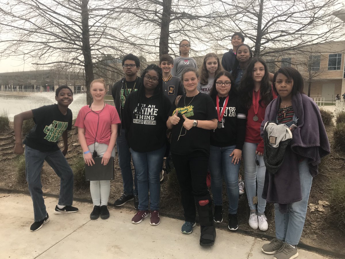 TwinCreeksMS1's tweet photo. Congratulations TCMS students on 2nd place Egg Drop! L. Benetiz Carmona and A. Lozano. #scienceolympaid https://t.co/9FLmxEFSyW