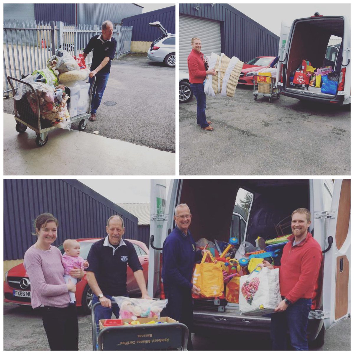 🙌🏼 BIG THANK YOU 🙌🏼 to Stuart, Ian, Ian and Tony at Sodbury Rotary for helping us move in yesterday!⁣
⁣
And also a big shout out to Chipping Sodbury Motors for their help and support. ⁣
⁣
Doors open on Monday at 12PM 😊⁣
⁣
#bristolbaby #babyclothes #yate #yateshoppingcentre