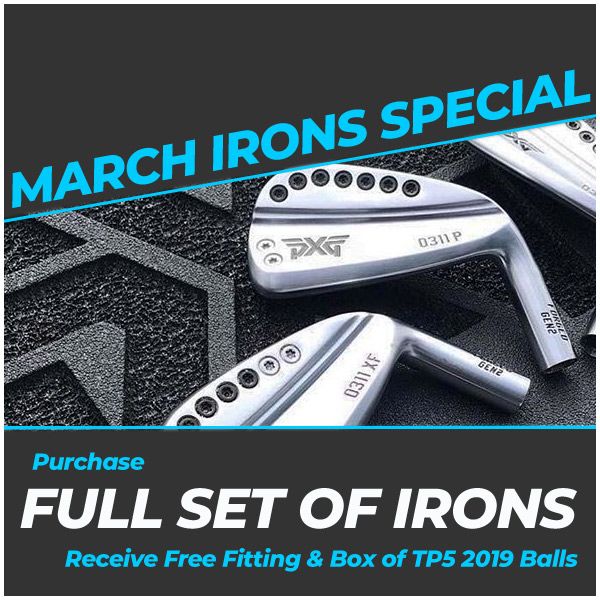 Ready for your new custom fit irons? Receive a fitting &amp; a box of TaylorMade TP5 2019 Balls free when you purchase any new set irons during March.  buff.ly/2Xs5Ltc 
<a href="/taylormadegolf/">TaylorMade Golf</a> #tp5 #PXG #titleist #srixon #cobragolf #taylormade #mizunogolf #sydneygolf #melbournegolf