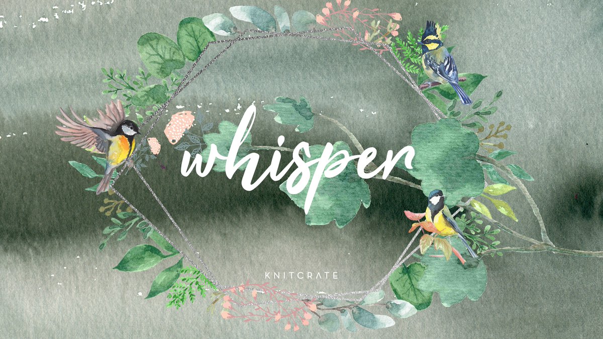 KnitCrate's tweet photo. With bated breath, we approach a change of season; from chilly Winter to the early promise of Spring, or from the heat of Summer to the hope of a gentler Autumn. This month’s theme, Whisper🤫, is inspired by this wordless, quiet transition from one season to the next. https://t.co/y3GVbPXg8E