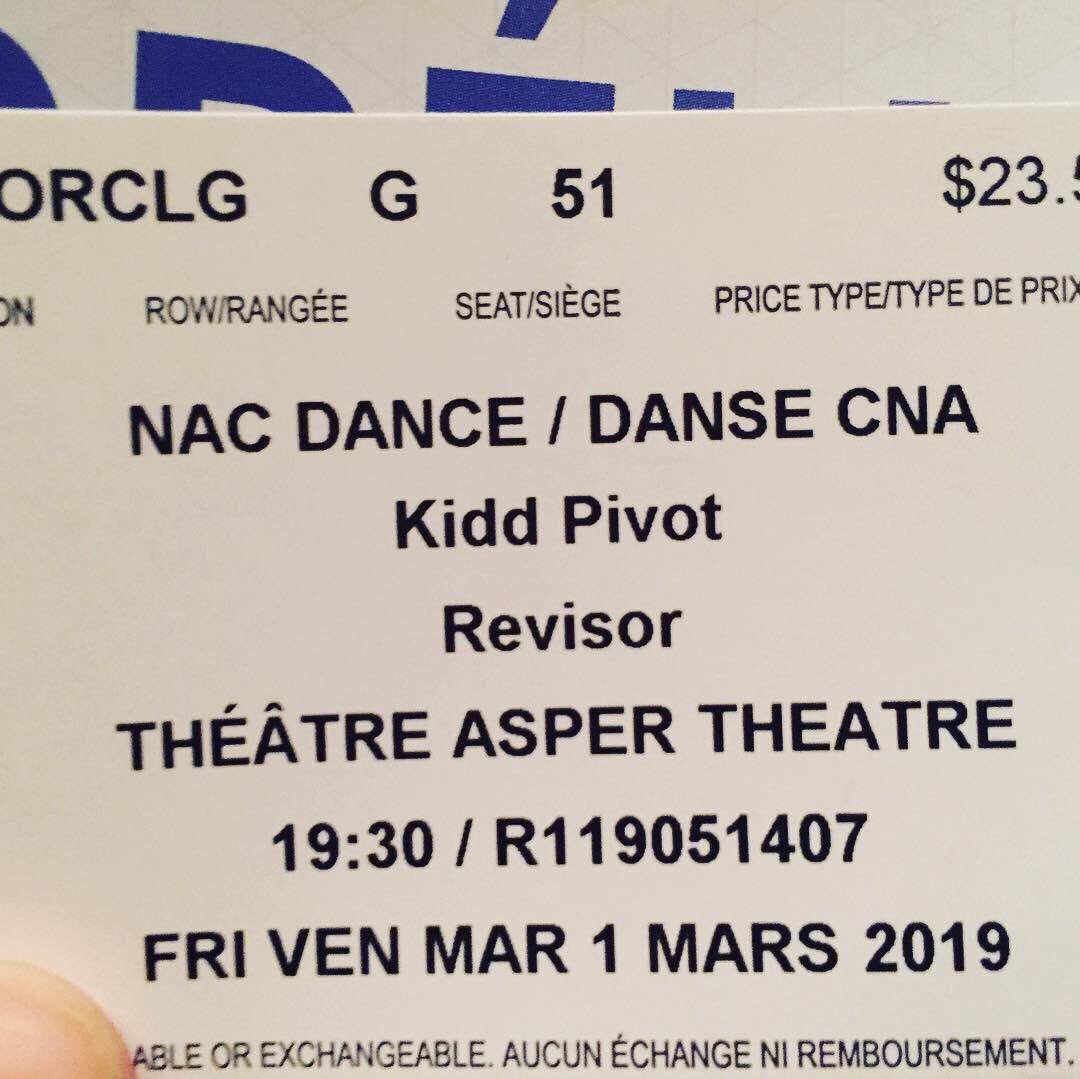 KateEggins's tweet photo. #reviser Gorgeous quality of movement and so much more to this production. Stunning lighting. The creature was a thing to behold. The script. The dance script within the script 🙌. Bravo @KiddPivot @crystal_pite. Did. Not. Want. It. To. End #ottawa go if you can get a ticket https://t.co/JmdWzxRn7G