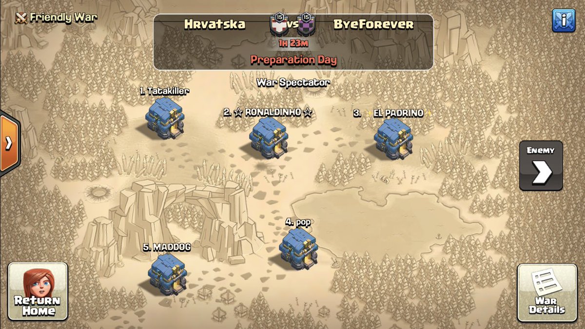 For weekend we arrange cool FW🔥
GL &amp; have fun🍀🍻 <a href="/ByeForever_CoC/">ByeForever</a> 
BD: 7/17/21