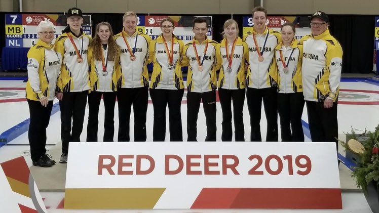 LoewenTeam's tweet photo. Bronze baby! After an absolute grind of a week, where our chances looked bleak, the boys pulled it together this morning in a victory over NL. Thanks to the volunteers and officials for putting on a world class event. Also big thanks to @claspert and @dschween for all their work. https://t.co/Umqnnsk3Pr