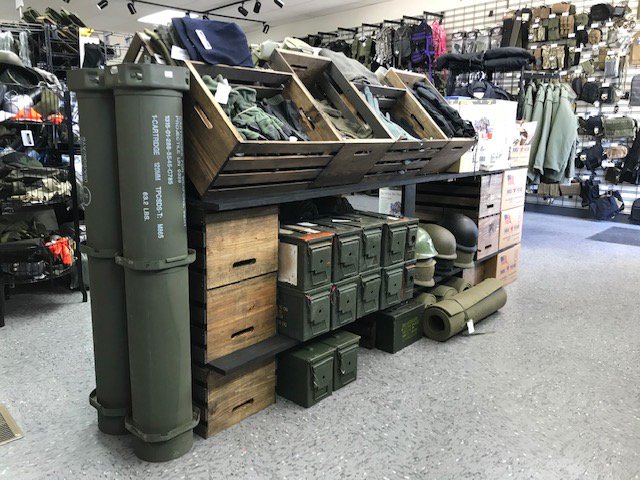 SURPLUSonX's tweet image. Have seen the new look at Surplus Provisions in Cranston yet??? We continue to do our best to better serve you our loyal customers! Open 7 days a week! 

#shoplocal #knifefanatics #pockettools #ccw #pocketdump #beprepared #survivalist #preppergear #militarygear