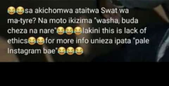 SerrafiC's tweet image. Aaaah why 😂😂😂#mtoto wa Eunice #swat #kulamba mangumi leoo