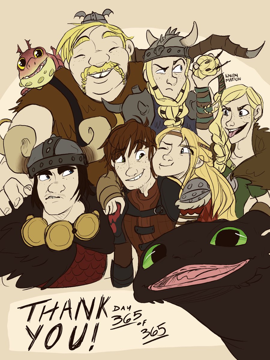 Kandymation's tweet photo. 365 of 365: The End.

Dragons fandom, animators and everyone who’s stuck with me this far.. This one’s for you. :)

Thank you. 🐉💚💫
#365DaysofDragons https://t.co/L95lQMr0Dk
