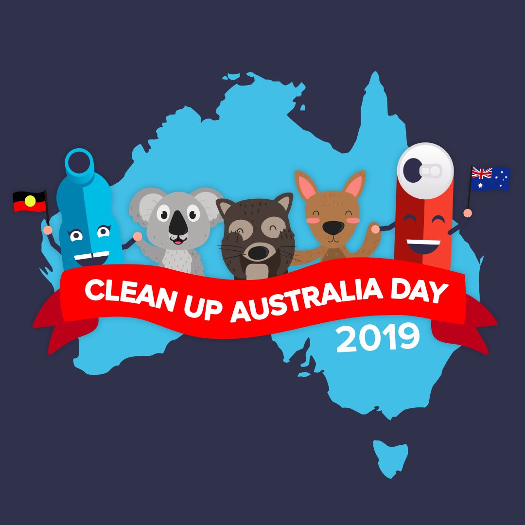 Envirobank Recycling on Twitter "It's Clean Up Australia Day! Let's