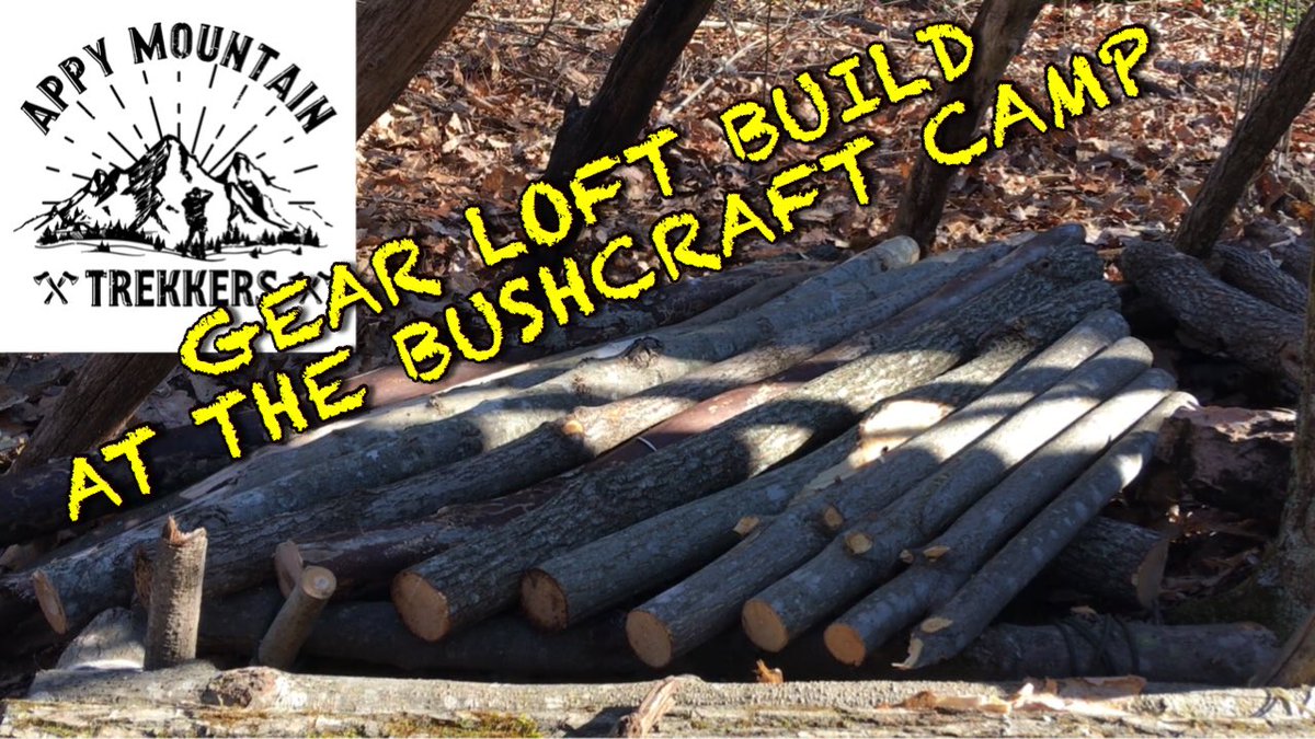 In this video, I build a much needed addition to the bushcraft shelter in the form of a raised gearloft. youtu.be/wQ72k-jwIk0 #bushcraftbuild #bushcraftshelter #gearloftbuild #getoutdoors #appymountaintrekkers