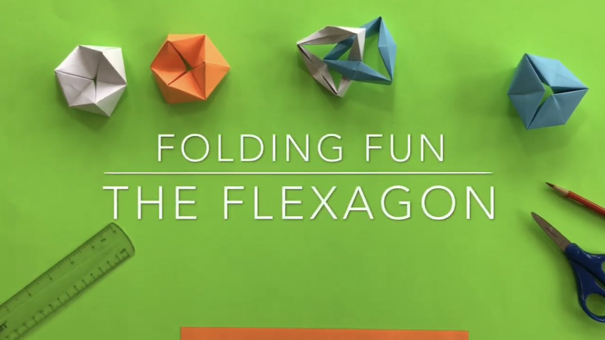 FunFolding's tweet photo. Flexagon + Mini-Flexagon from 1 Sheet of Paper https://t.co/qaOurpdLXG via @YouTube https://t.co/qclCqbcaxZ