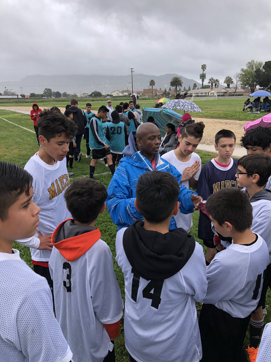 Middle School Soccer Tournament at March Middle weathered the rain. A fun day of soccer for our girls and boys today.