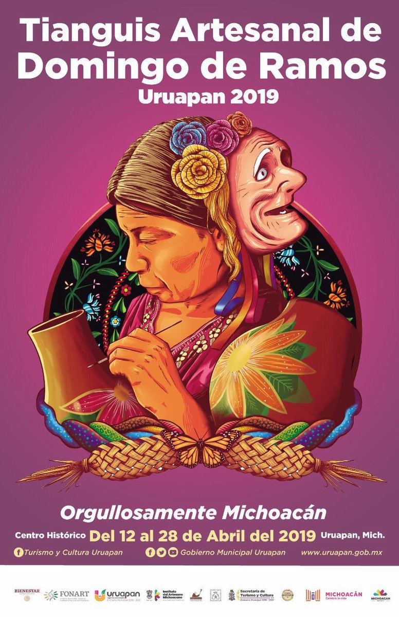 AntonioGC_PRD's tweet photo. Amigas y amigos, los invito al Tianguis Artesanal de Domingo de Ramos en Uruapan, que es sin duda la muestra turística más importante del municipio. https://t.co/YBZxrt3hYL
