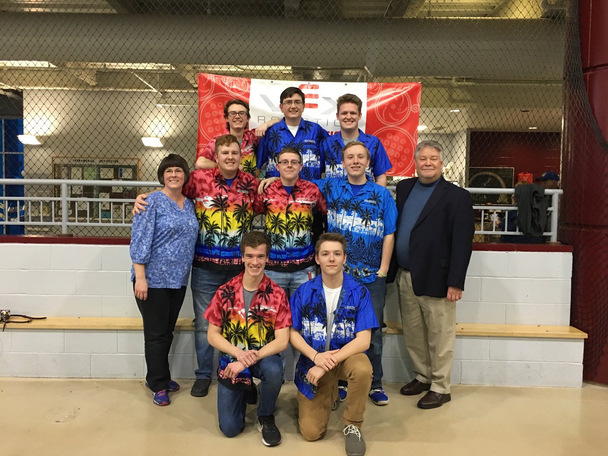 RipleyHSWV's tweet photo. Congratulations to the Ripley Viking Robotics team!! Two-time champs!! https://t.co/JXnvgwtgaF
